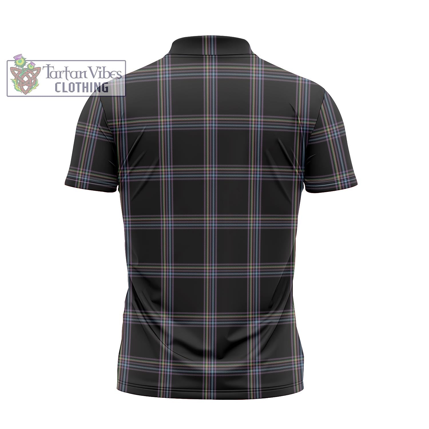 Tartan Vibes Clothing McKenna Tartan Zipper Polo Shirt
