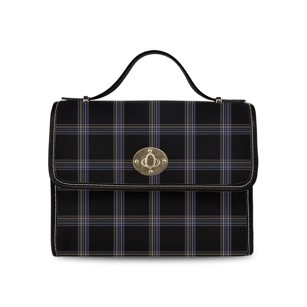 Tartan Vibes Clothing McKenna Tartan Leather Strap Waterproof Canvas Bag