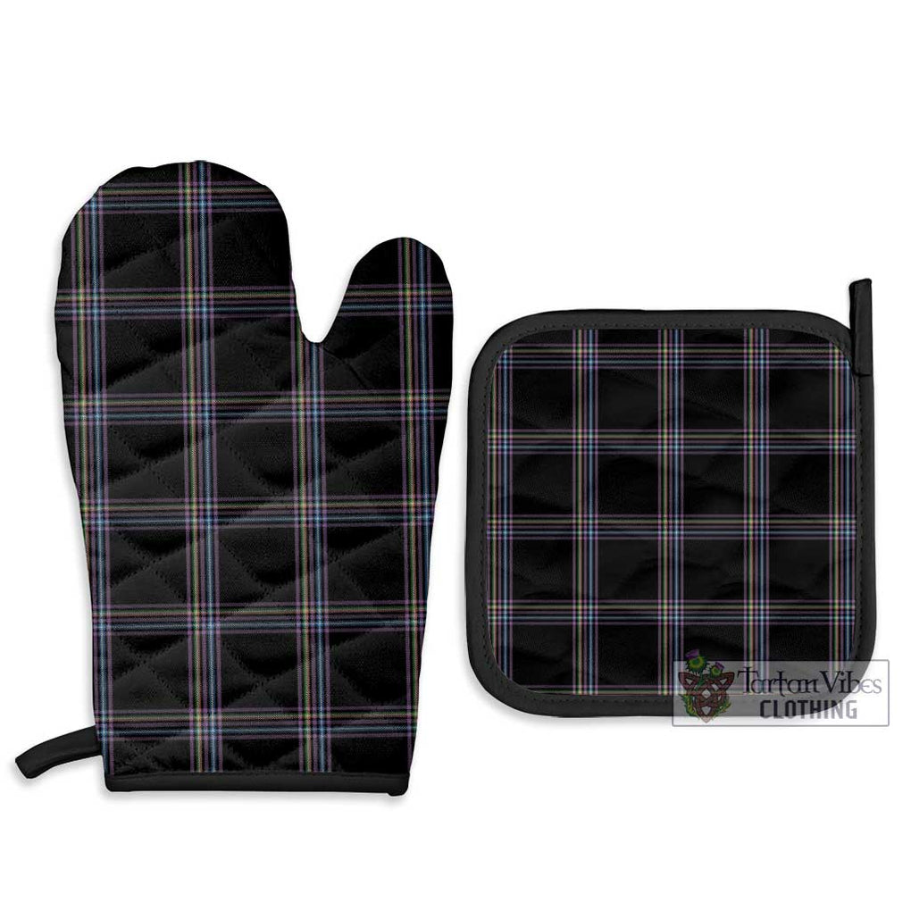 McKenna Tartan Combo Oven Mitt & Pot-Holder Combo 1 Oven Mitt & 2 Pot-Holder Black - Tartan Vibes Clothing