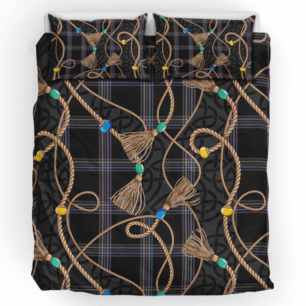 McKenna Scottish Tartan Twisted Ropes Stylized Bedding Set UK Bedding Set UK King 91*87 inch - Tartan Vibes Clothing
