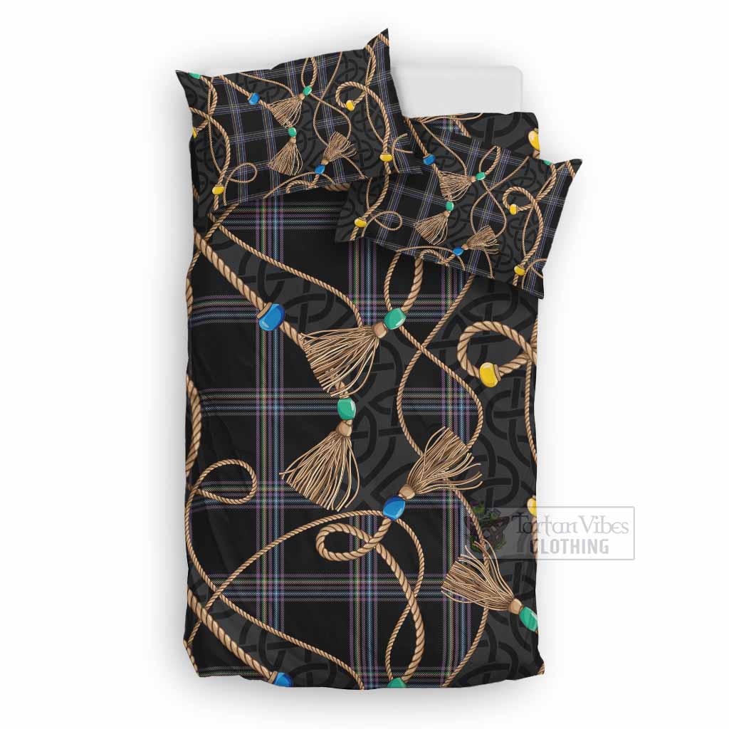 McKenna Scottish Tartan Twisted Ropes Stylized Bedding Set UK Bedding Set UK Double 79*79 inch - Tartan Vibes Clothing