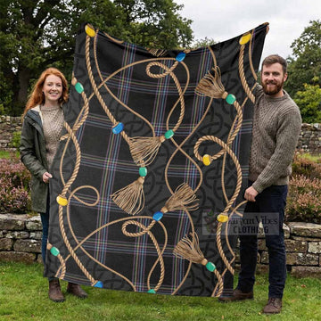 McKenna Scottish Tartan Twisted Ropes Stylized Blanket - Tartan Vibes Clothing