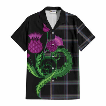 McKenna Tartan Cotton Hawaiian Shirt Traditional Scottish Thistle