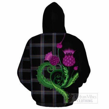 McKenna Tartan Cotton Hoodie Traditional Scottish Thistle
