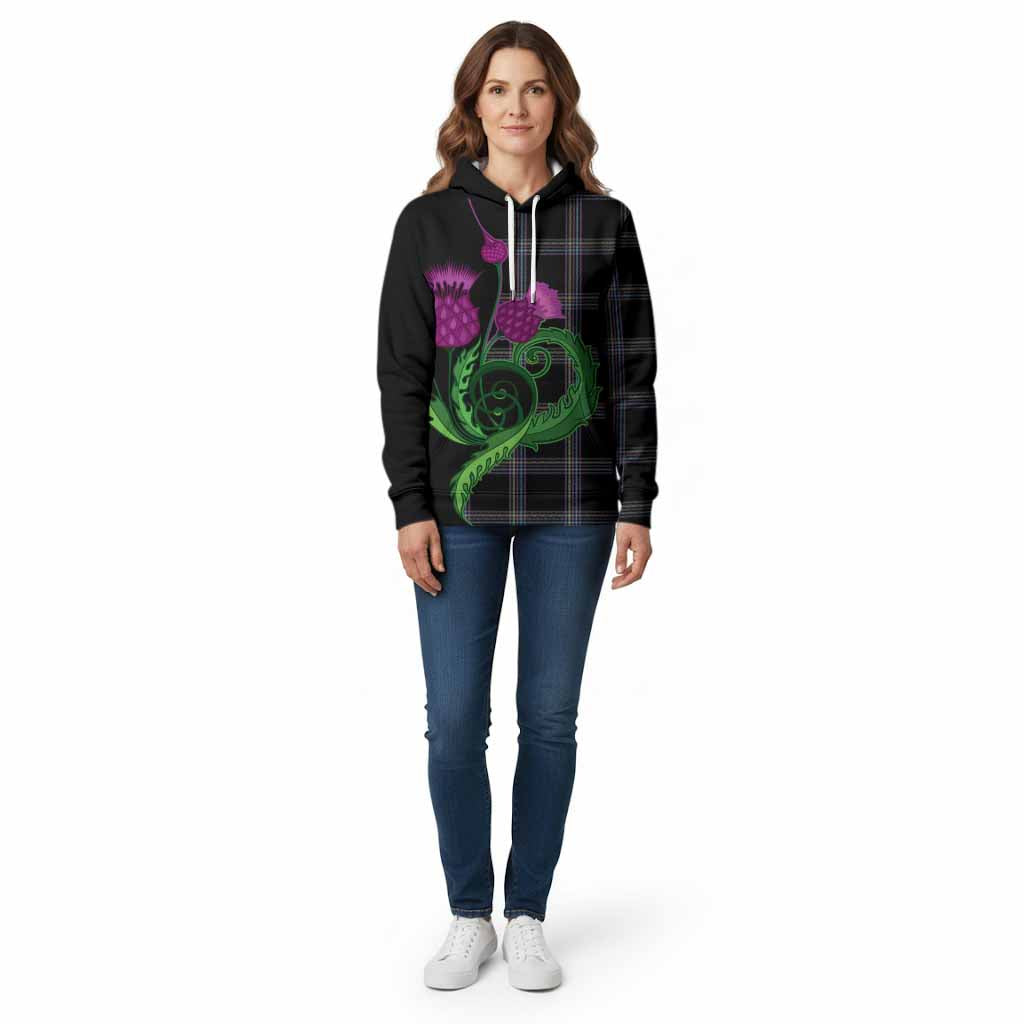 McKenna Tartan Cotton Hoodie Traditional Scottish Thistle