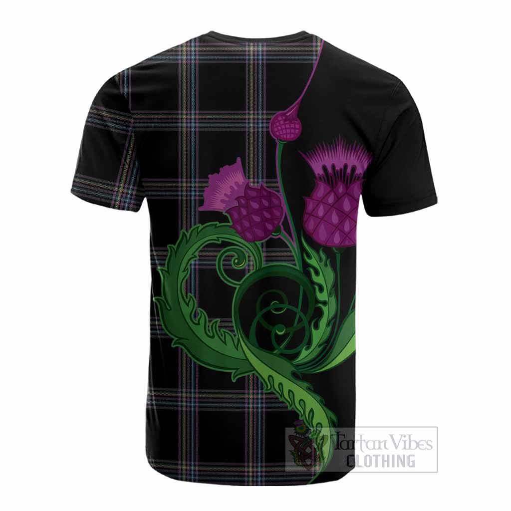 McKenna Tartan Cotton T-shirt Traditional Scottish Thistle
