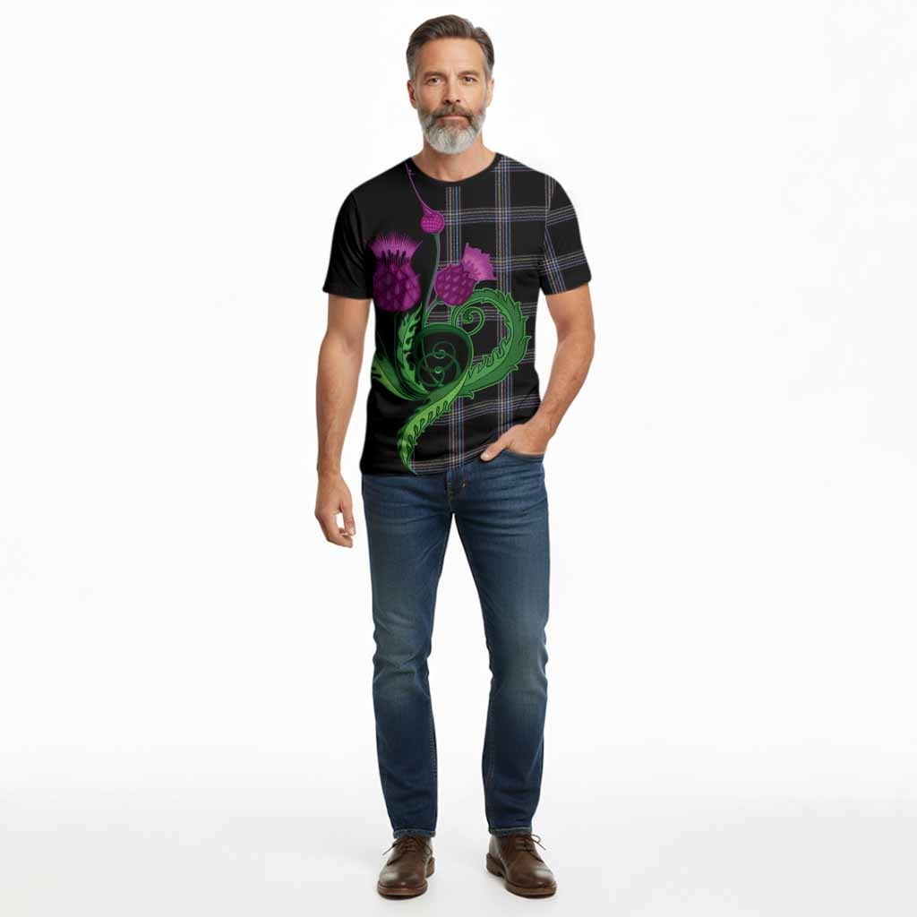 McKenna Tartan Cotton T-shirt Traditional Scottish Thistle