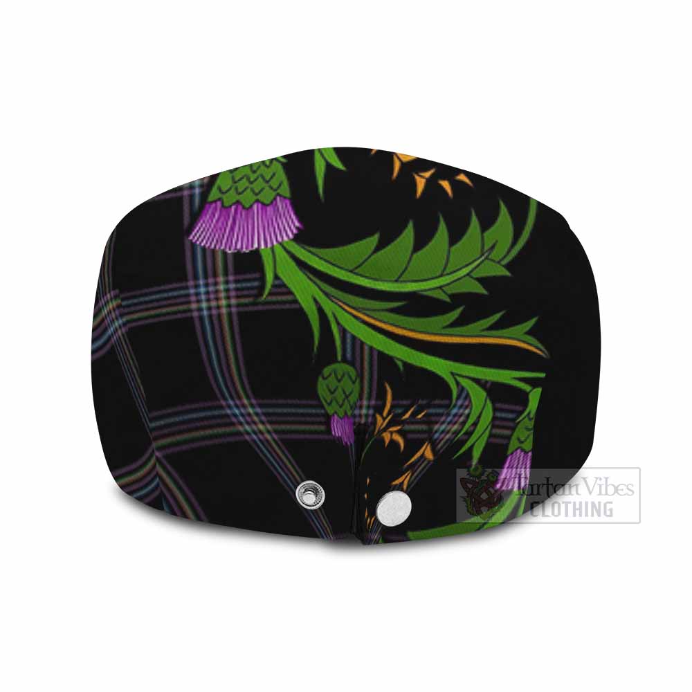 McKenna Tartan Flat Cap, Jeff Cap Scottish Thistle Pride Heritage Art