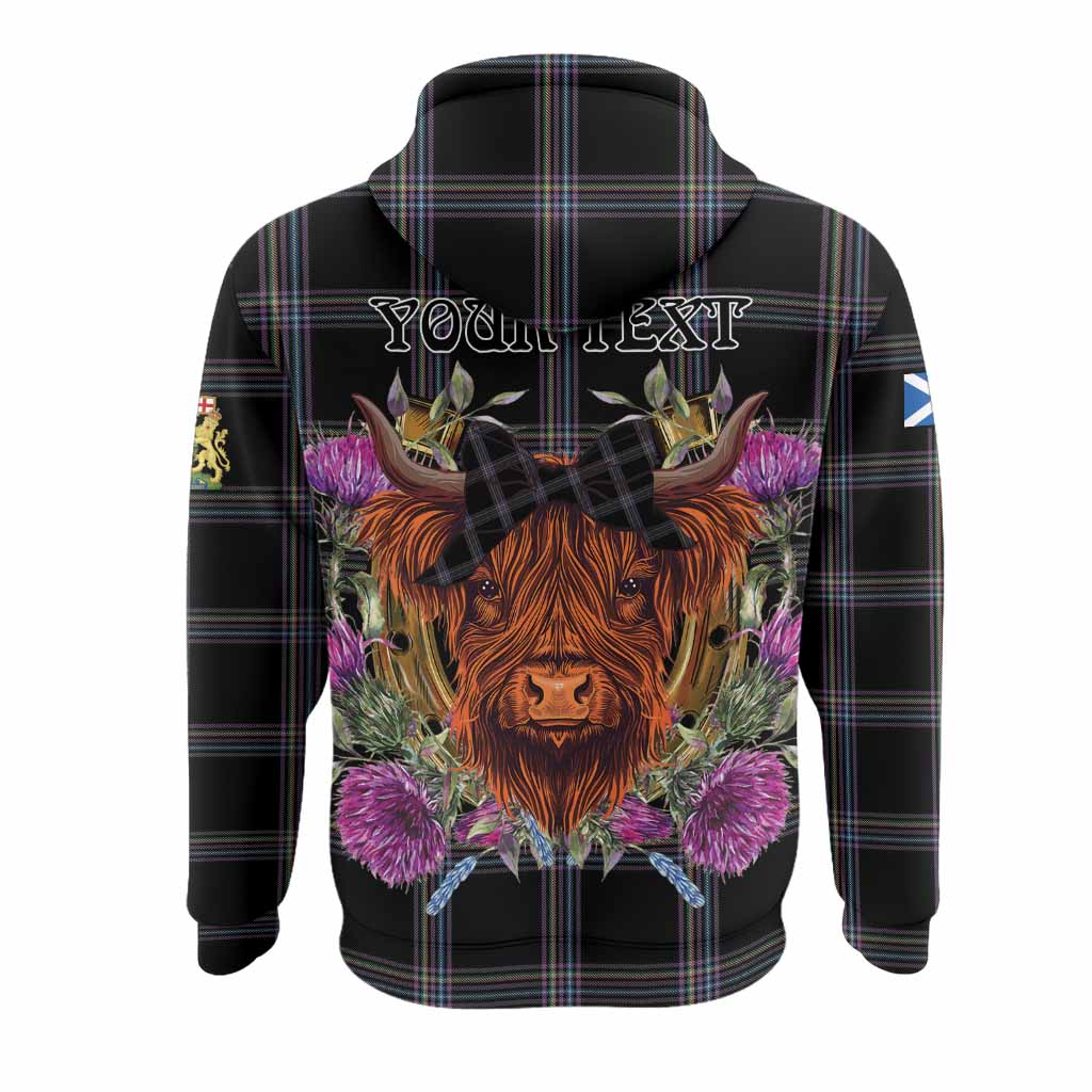 McKenna Tartan Hoodie Scottish Thistle Heilan Coo