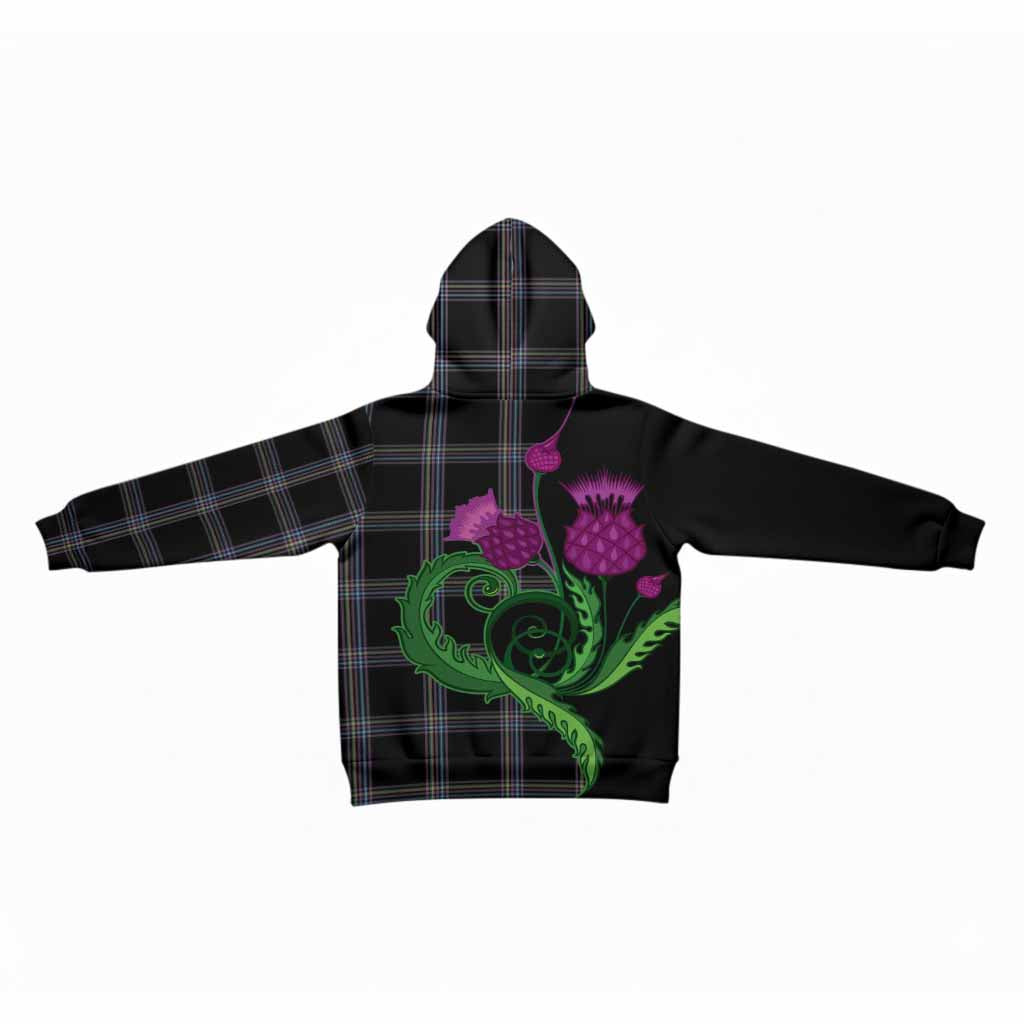 McKenna Tartan Kid Hoodie Traditional Scottish Thistle