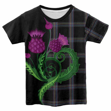McKenna Tartan Kid T-shirt Traditional Scottish Thistle