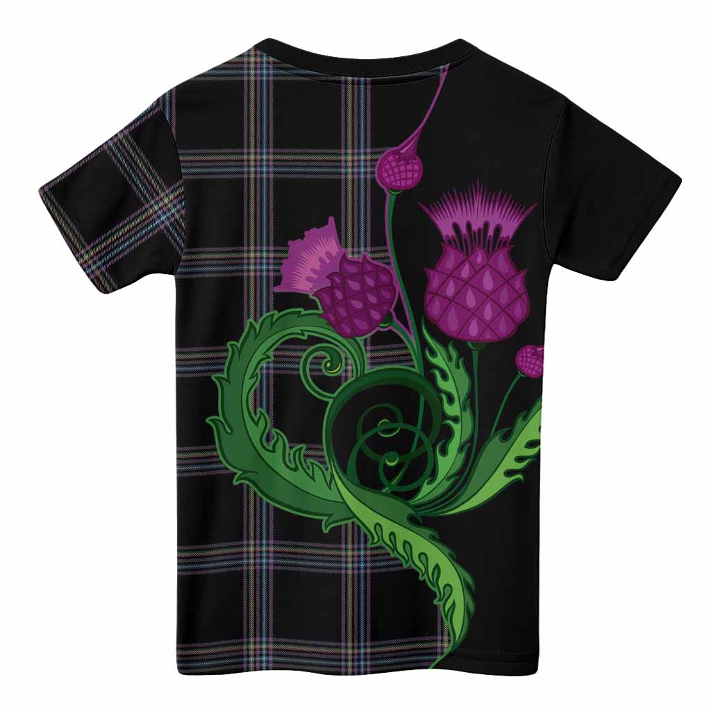 McKenna Tartan Kid T-shirt Traditional Scottish Thistle