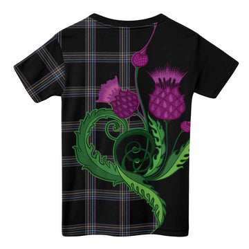 McKenna Tartan Kid T-shirt Traditional Scottish Thistle