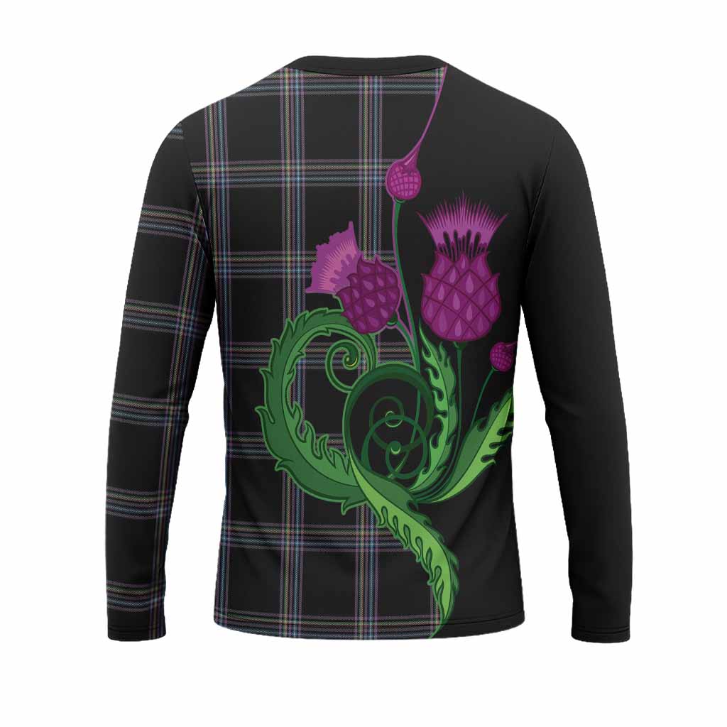 McKenna Tartan Long Sleeve T-Shirt Traditional Scottish Thistle