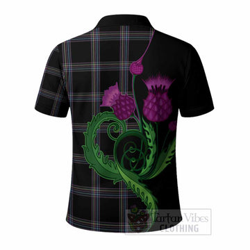 McKenna Tartan Polo Shirt Traditional Scottish Thistle