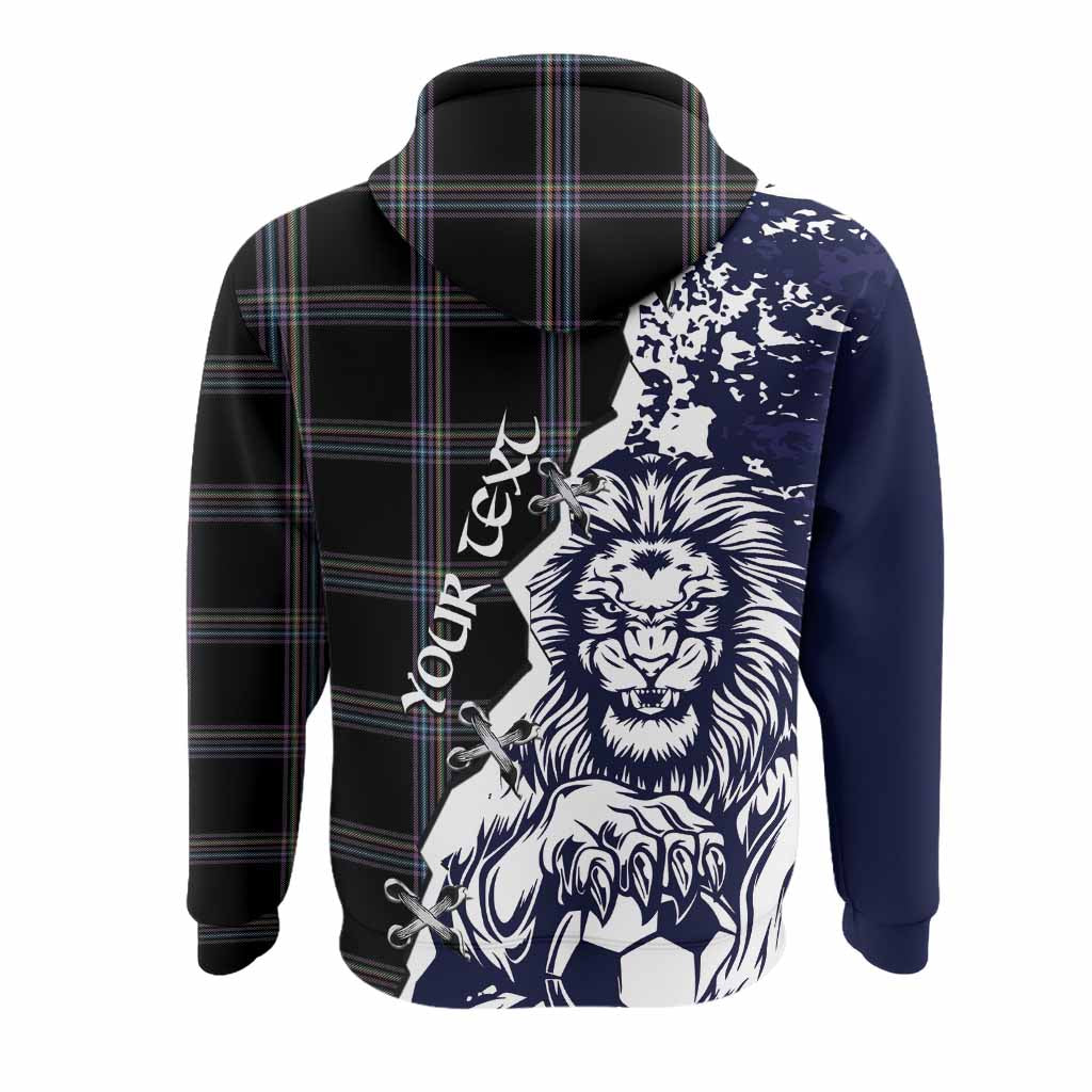 McKenna Tartan Scottish Hoodie Angry Lion With Soccer Ball Style