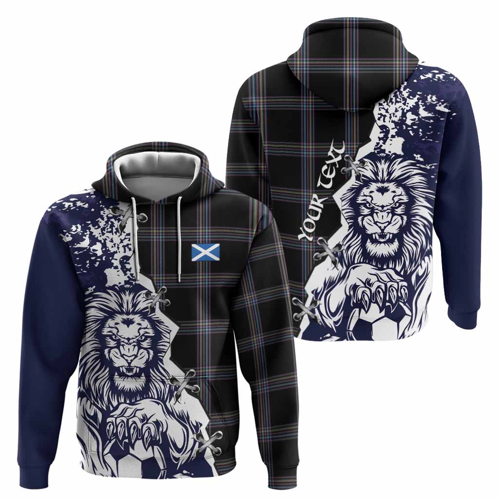 McKenna Tartan Scottish Hoodie Angry Lion With Soccer Ball Style