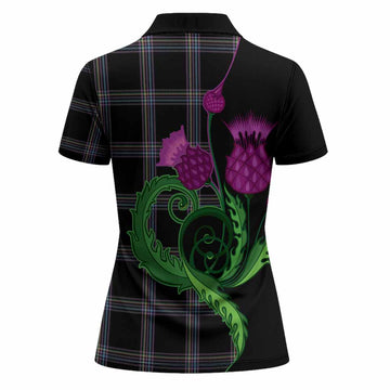 McKenna Tartan Women Polo Shirt Traditional Scottish Thistle