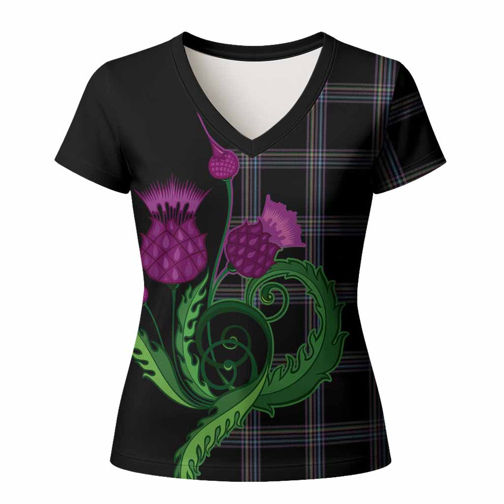 McKenna Tartan Women T shirt Traditional Scottish Thistle