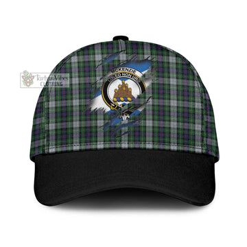 Tartan Vibes Clothing Mckenzie Dress Tartan Classic Cap with Family Crest In Me Style