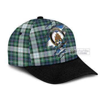 Tartan Vibes Clothing Mckenzie Dress Ancient Tartan Classic Cap with Family Crest In Me Style