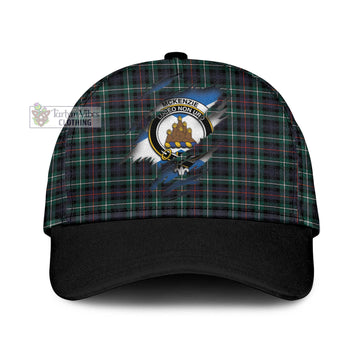 Tartan Vibes Clothing Mckenzie Modern Tartan Classic Cap with Family Crest In Me Style