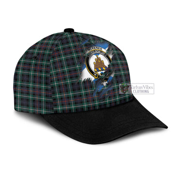 Tartan Vibes Clothing Mckenzie Modern Tartan Classic Cap with Family Crest In Me Style