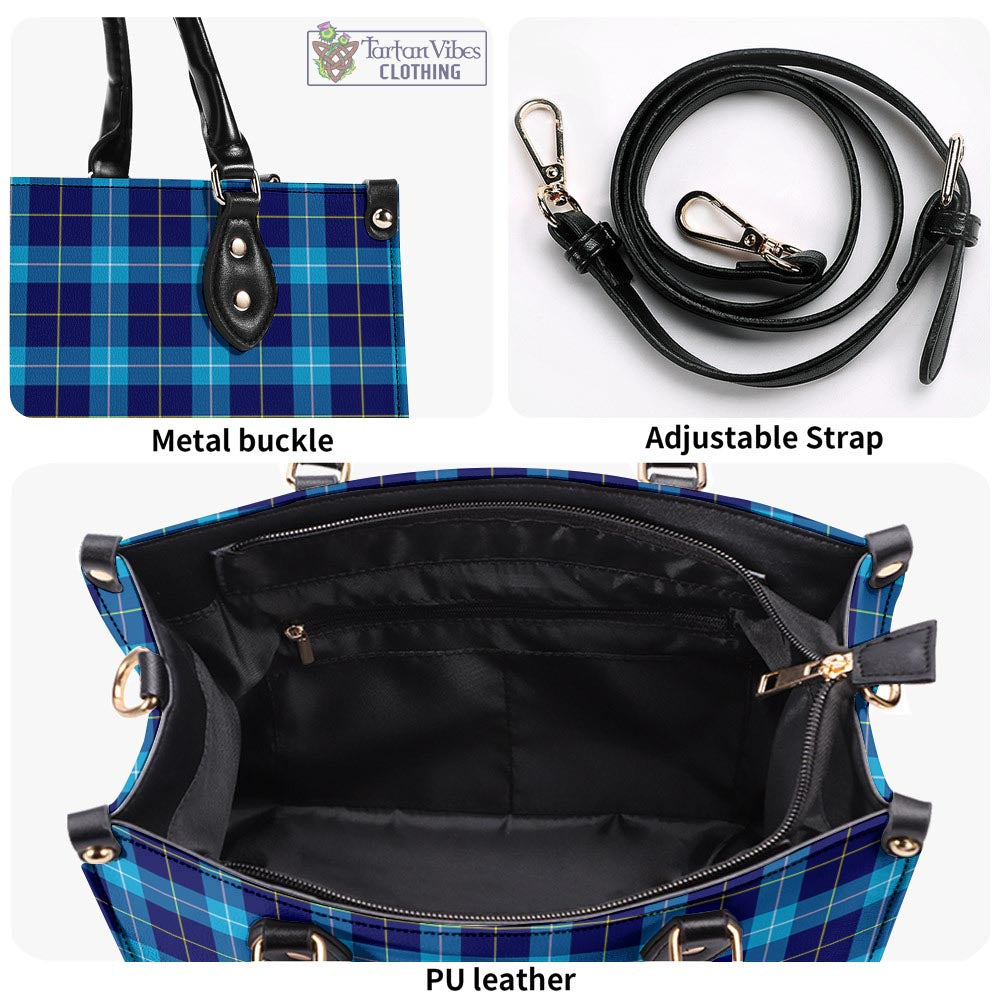 McKerrell Tartan Luxury Leather Handbags - Tartan Vibes Clothing