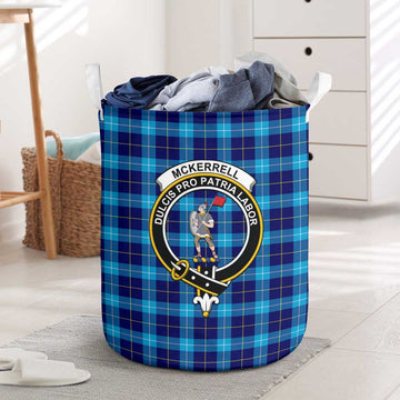 McKerrell Tartan Laundry Basket with Family Crest One Size - Tartan Vibes Clothing