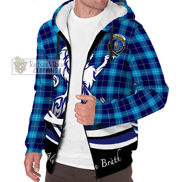 McKerrell Tartan Sherpa Hoodie with Alba Gu Brath Regal Lion Emblem Unisex S - Tartan Vibes Clothing