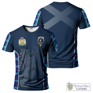 Tartan Vibes Clothing McKerrell Tartan T-Shirt with Family Crest and Lion Rampant Vibes Sport Style