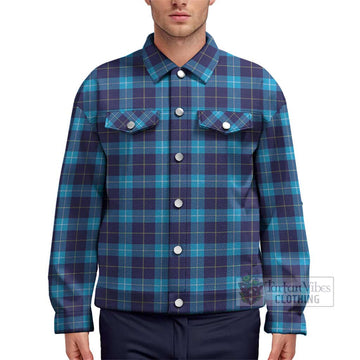 McKerrell Tartan Unisex Lapel Cotton Jacket Unisex - Tartan Vibes Clothing