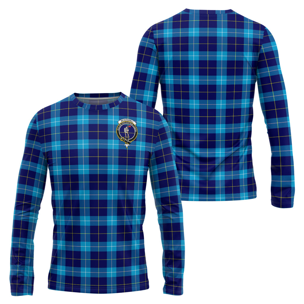 McKerrell Tartan Long Sleeve T-Shirt with Family Crest Unisex - Tartan Vibes Clothing