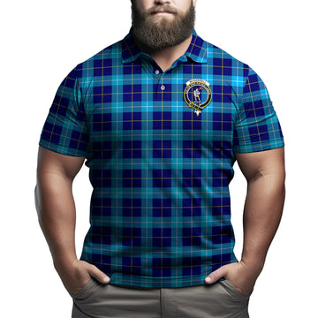 McKerrell Tartan Men's Polo Shirt with Family Crest Kid - Tartan Vibes Clothing