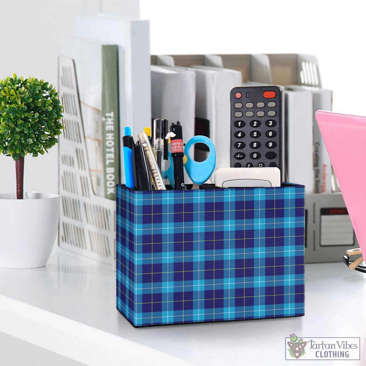 McKerrell Tartan Pen Holder One Size 5.9"(L)*2.7"(W)*4.3"(H) - Tartan Vibes Clothing