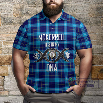 McKerrell Tartan Polo Shirt with Family Crest DNA In Me Style Kid - Tartan Vibes Clothing