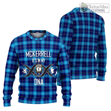 McKerrell Tartan Ugly Sweater with Family Crest DNA In Me Style Unisex - Tartan Vibes Clothing