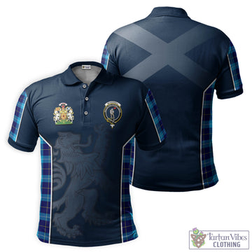 McKerrell Tartan Men's Polo Shirt with Family Crest and Lion Rampant Vibes Sport Style Kid - Tartan Vibes Clothing
