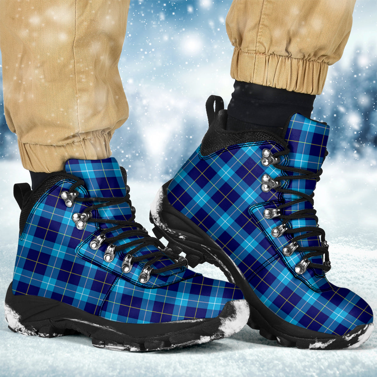 McKerrell Tartan Alpine Boots - Tartanvibesclothing