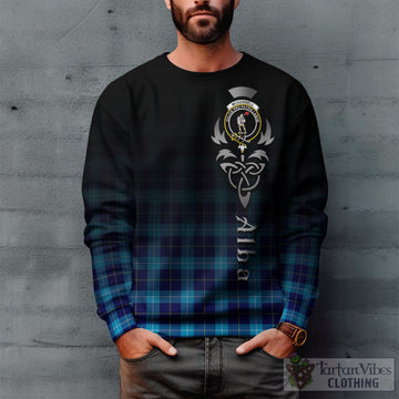 McKerrell Tartan Sweatshirt Featuring Alba Gu Brath Family Crest Celtic Inspired Unisex - Tartan Vibes Clothing