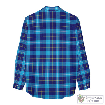 McKerrell Tartan Women's Casual Shirt with Family Crest - Tartan Vibes Clothing
