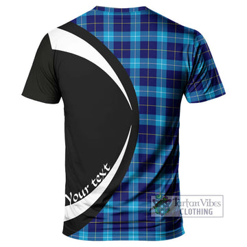 McKerrell Tartan T-Shirt with Family Crest Circle Style - Tartan Vibes Clothing
