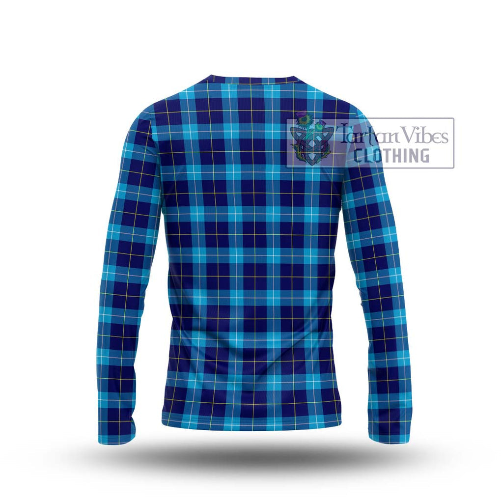 McKerrell Tartan Long Sleeve T-Shirt with Family Crest DNA In Me Style - Tartan Vibes Clothing