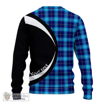 McKerrell Tartan Ugly Sweater with Family Crest Circle Style - Tartan Vibes Clothing