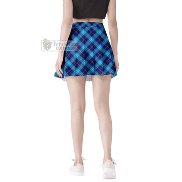 McKerrell Tartan Women's Plated Mini Skirt Cross Style - Tartan Vibes Clothing