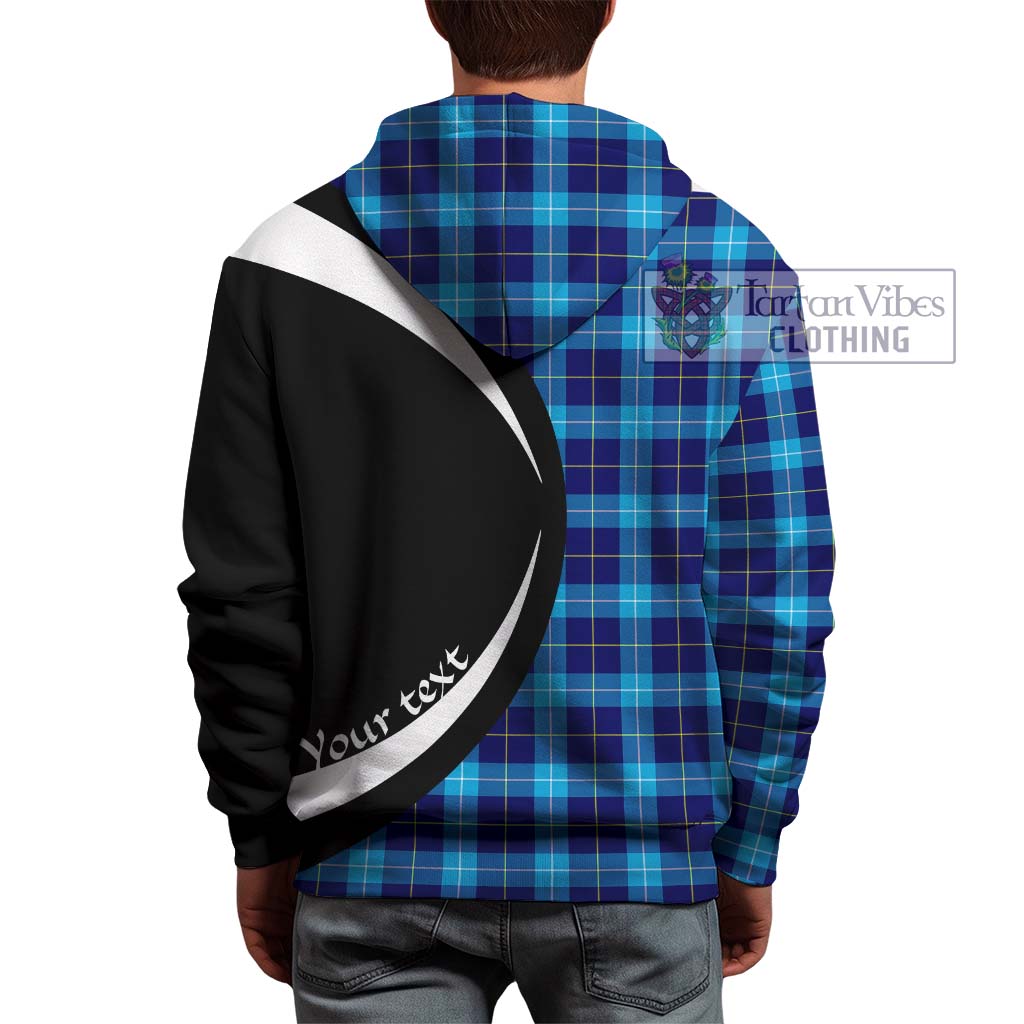 McKerrell Tartan Hoodie with Family Crest Circle Style - Tartan Vibes Clothing