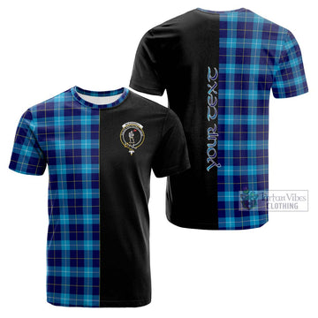 McKerrell Tartan Cotton T-shirt with Family Crest and Half Of Me Style Kid's Shirt - Tartan Vibes Clothing