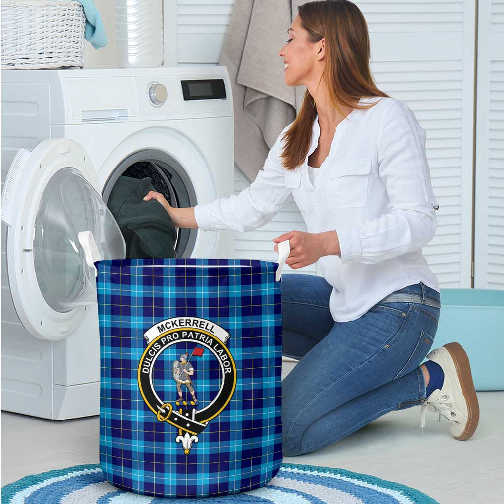 McKerrell Tartan Laundry Basket with Family Crest - Tartan Vibes Clothing