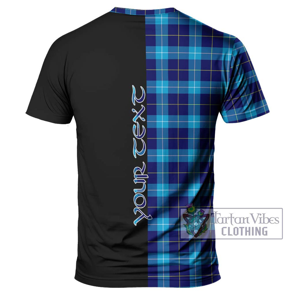 McKerrell Tartan T-Shirt with Family Crest and Half Of Me Style - Tartan Vibes Clothing