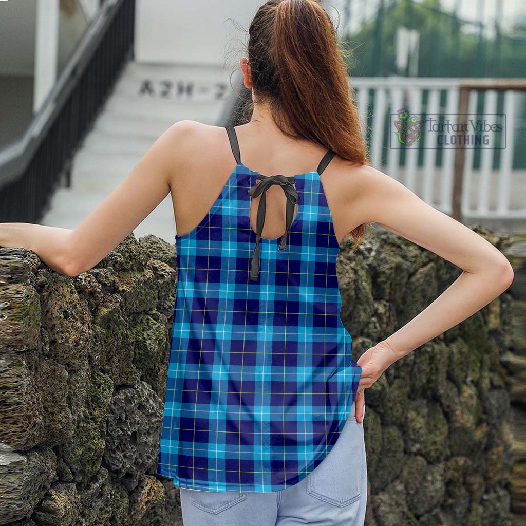 McKerrell Tartan Loose Halter Neck Camisole - Tartan Vibes Clothing
